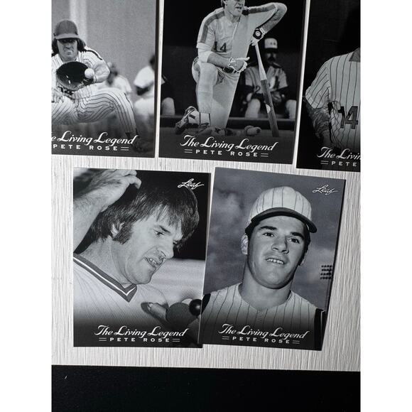 PETE ROSE 2012 Leaf The Living Legend Full 12 Card Set  Baseball Legend - Picture 5 of 10